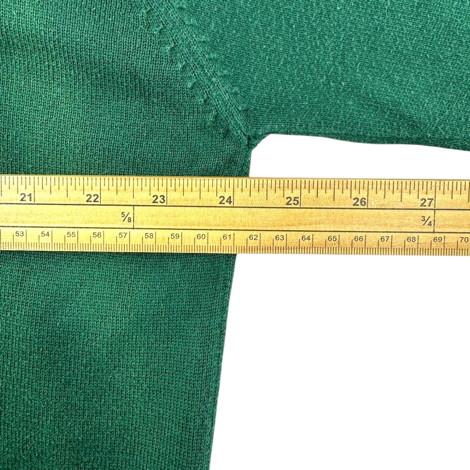 Chaps Golf Ralph Lauren Polo Jumper Men's UK Size L Green Long Sleeve Pullover