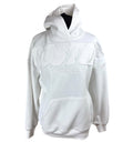 Divided Fleece Lined Hoodie Women's UK Size 2XS Oversized Boston White Jersey