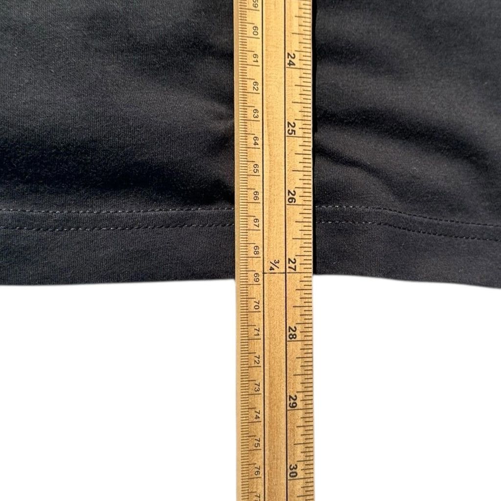 Novelty Print T-Shirt Unisex UK Size M Black Short Sleeve Crew Neck Jersey