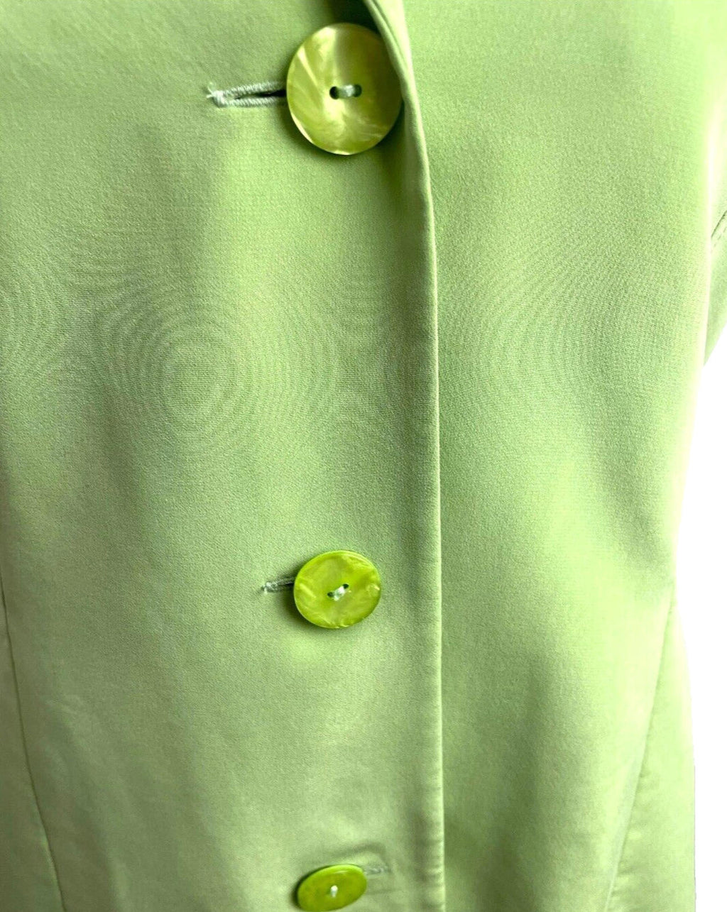 Alexon Skirt & Shirt Blouse Suit Women’s UK Size 14 Green Satin 2 Piece Set