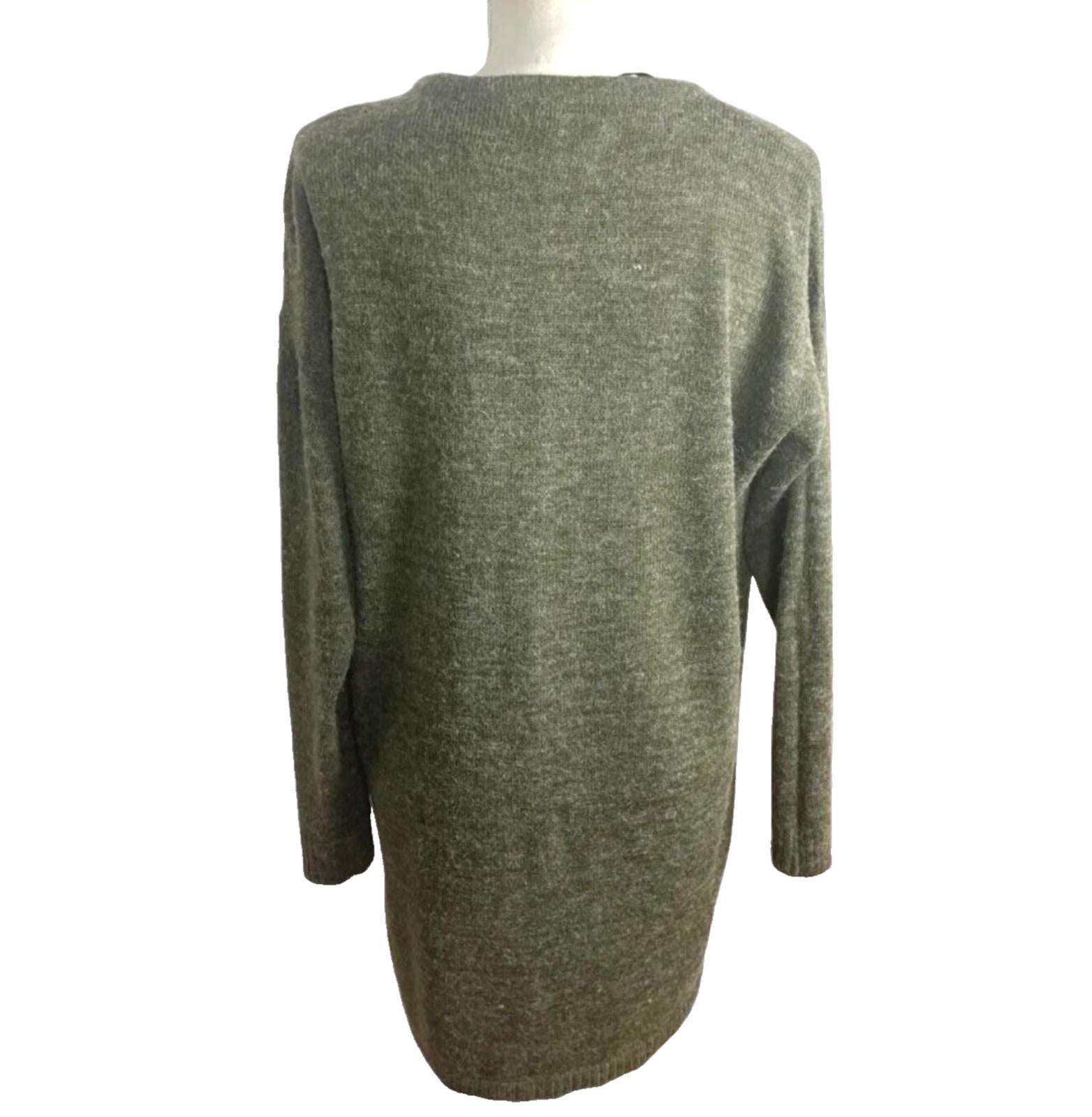 Vila Jumper Dress Green Over Sized Summer Women's UK Size M