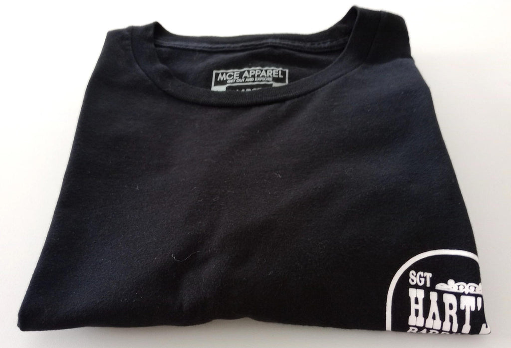 Body By Brisket T-Shirt Men's UK Size L Black Crew Neck BBQ Sauce Graphic Print