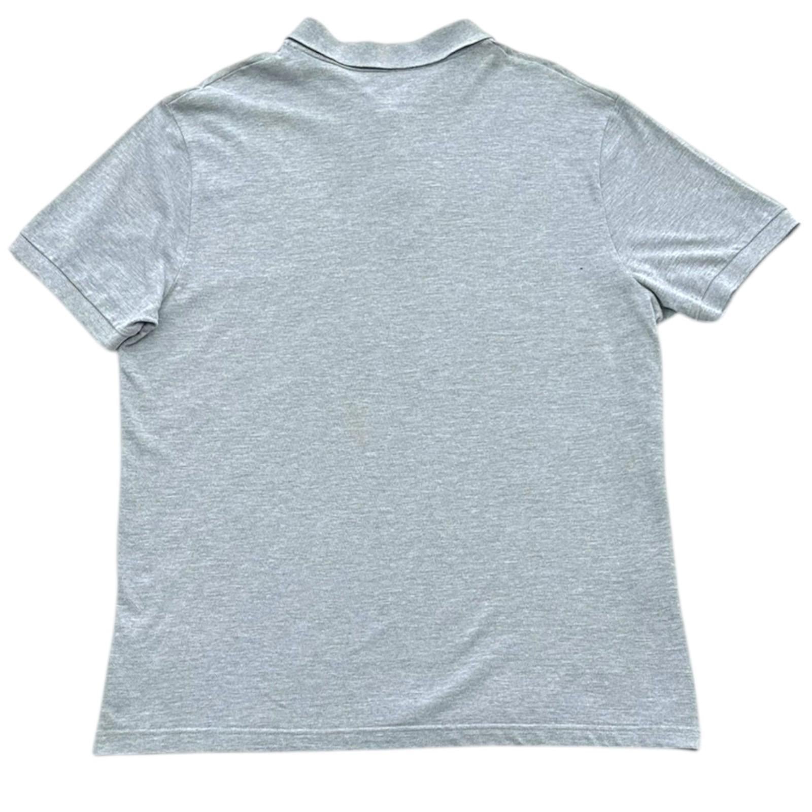 George Polo Shirt Men's UK Size 2XL Grey Short Sleeve Collar Summer