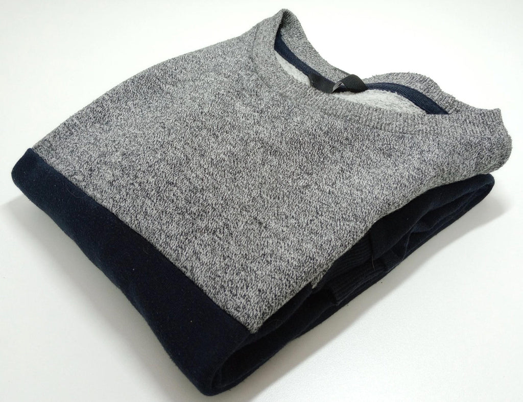 Very Jumper Men's UK Size XL Blue Grey Long Sleeve Crew Neck Easy Care Sweater