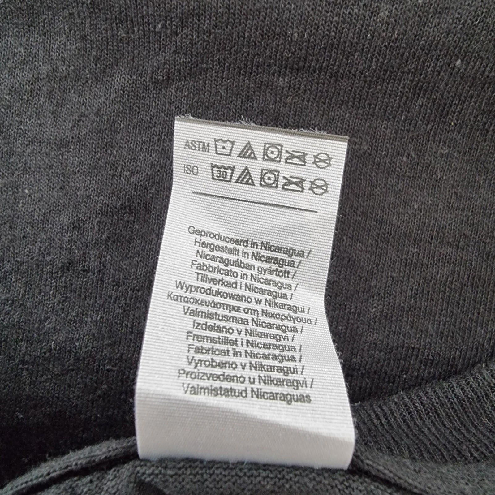 Graphic Print T-Shirt Men's UK Size S Black Dee's Super Service 100% Cotton