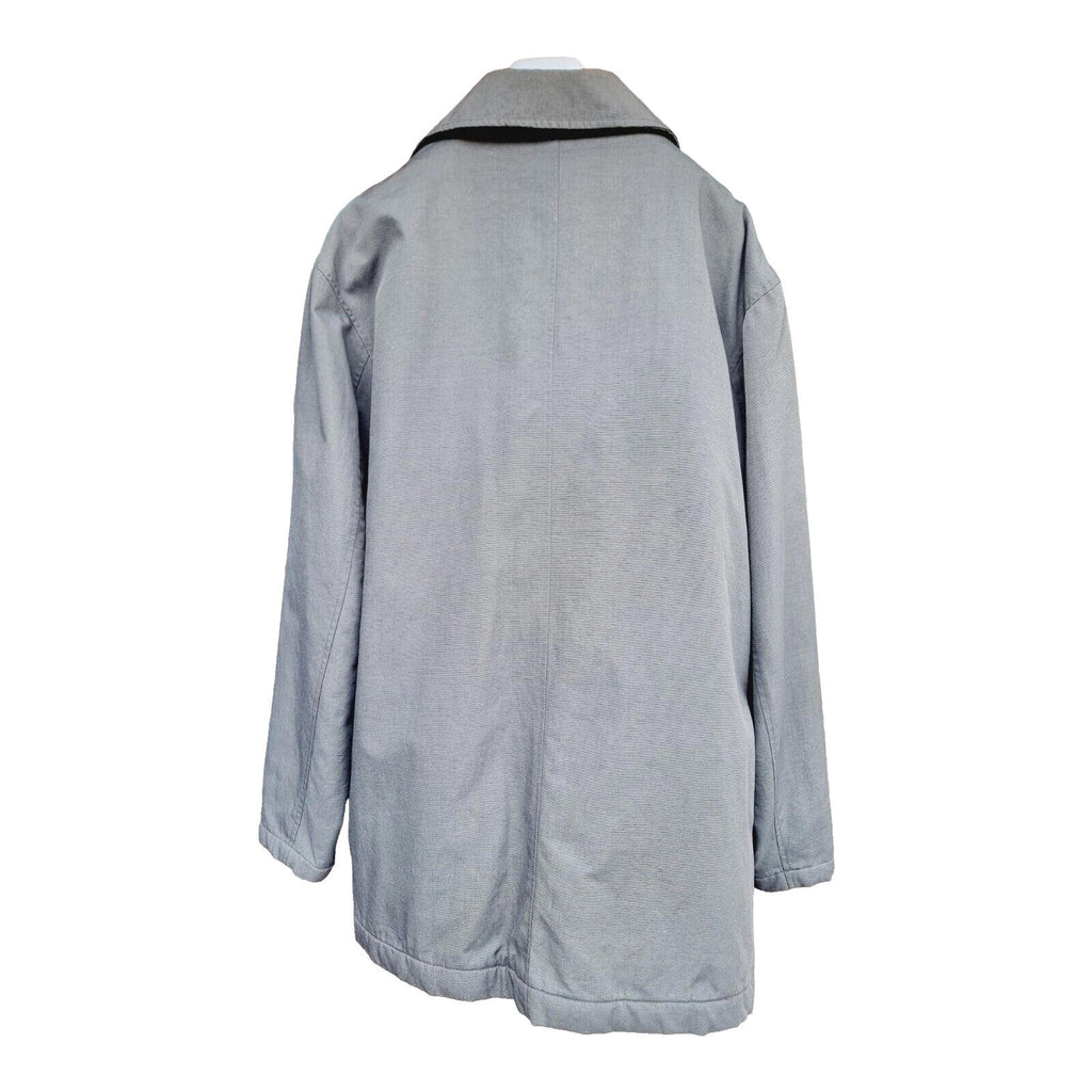 Freeport Coat Men's UK Size Large Grey Jacket Button Front  Collared
