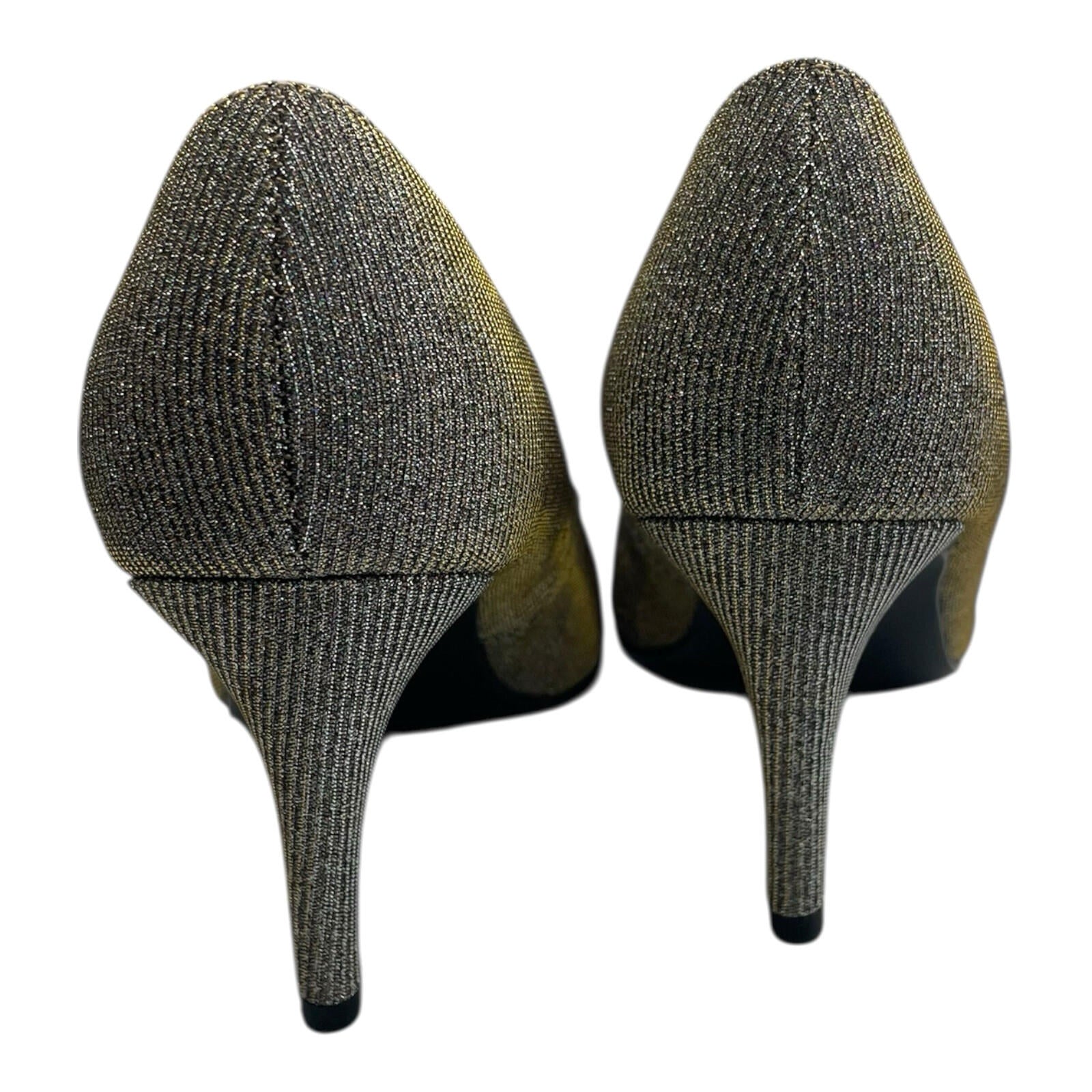 New Look Widefit Shoes UK Size 5 Stiletto Heel Round Toe Sparkle