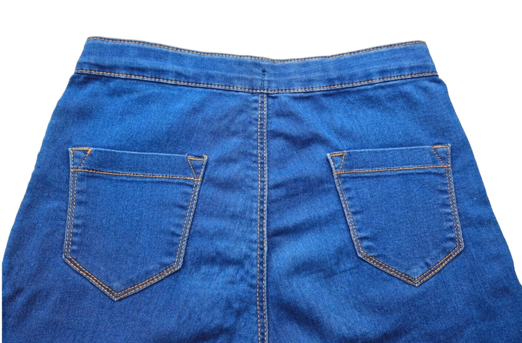 Candy Couture Jeans Junior Girls W26 L28 Blue Cotton Stretch Denim Leggings