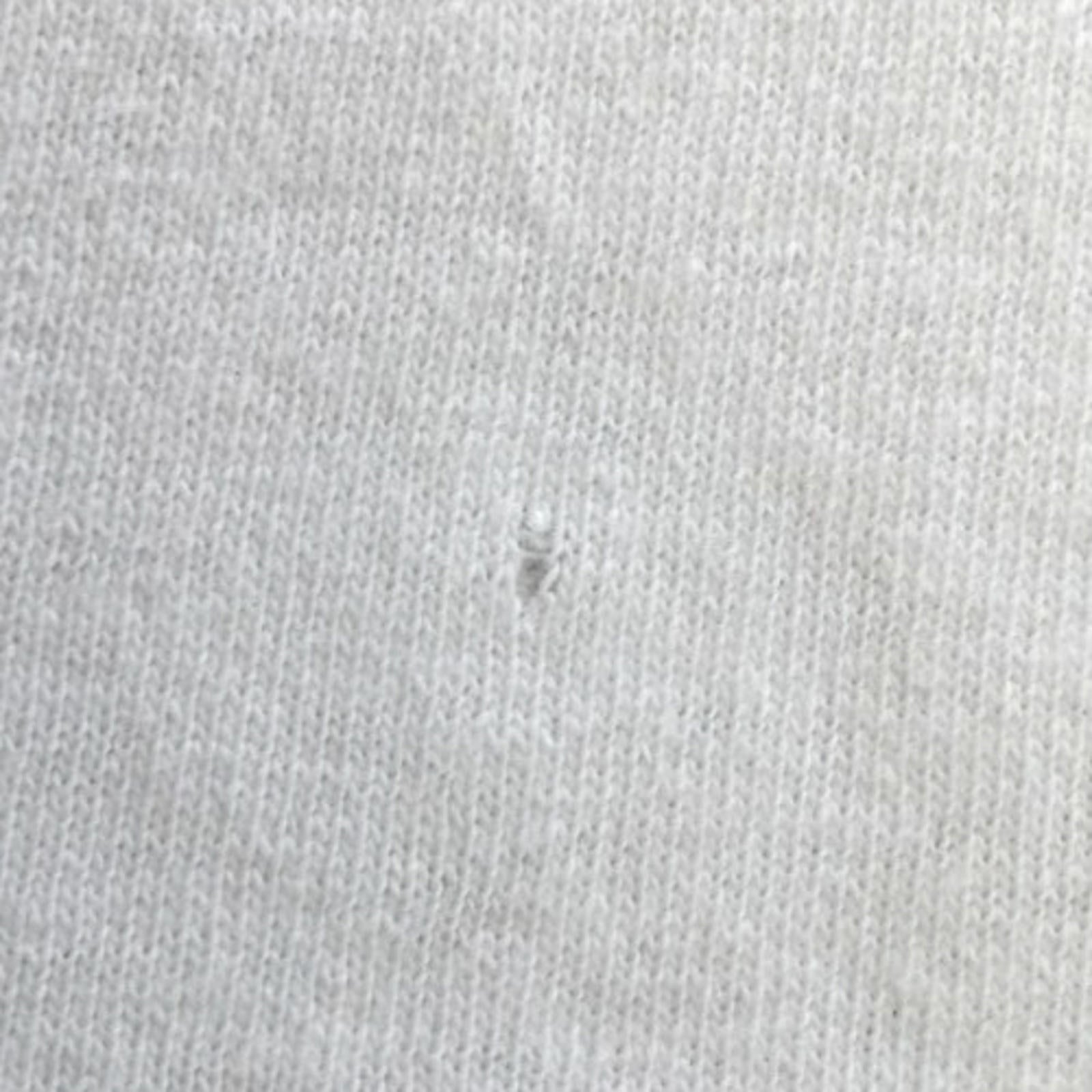 Graphic Print T-Shirt Men's US Size L White Crew Neck 100% Cotton