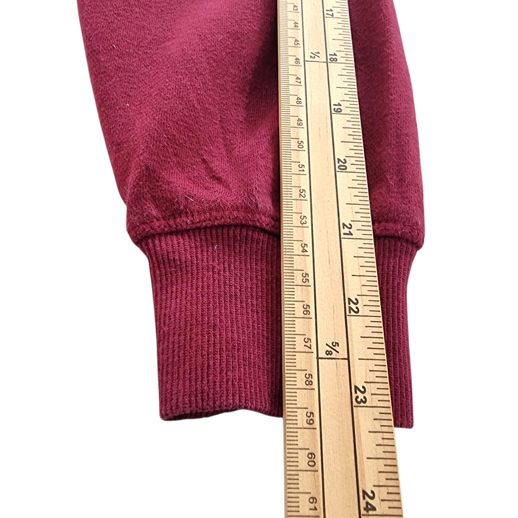 H&M Harvard Hoodie University Men's UK Size M Red Jersey Hooded Pockets Sports
