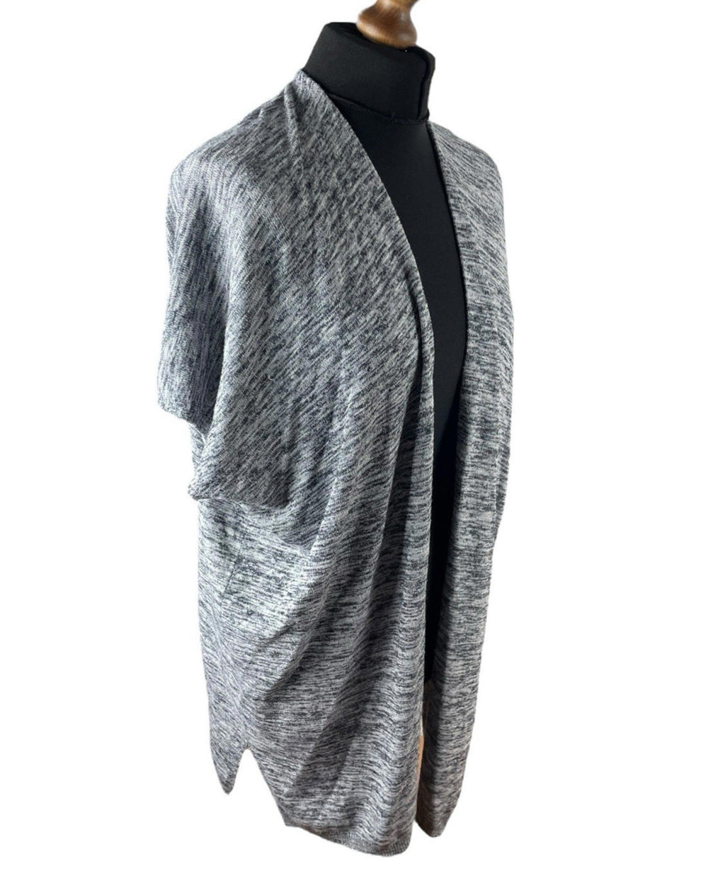 Atmosphere Grey Thin Cardigan Long Short Sleeve Women’s UK Size S/M
