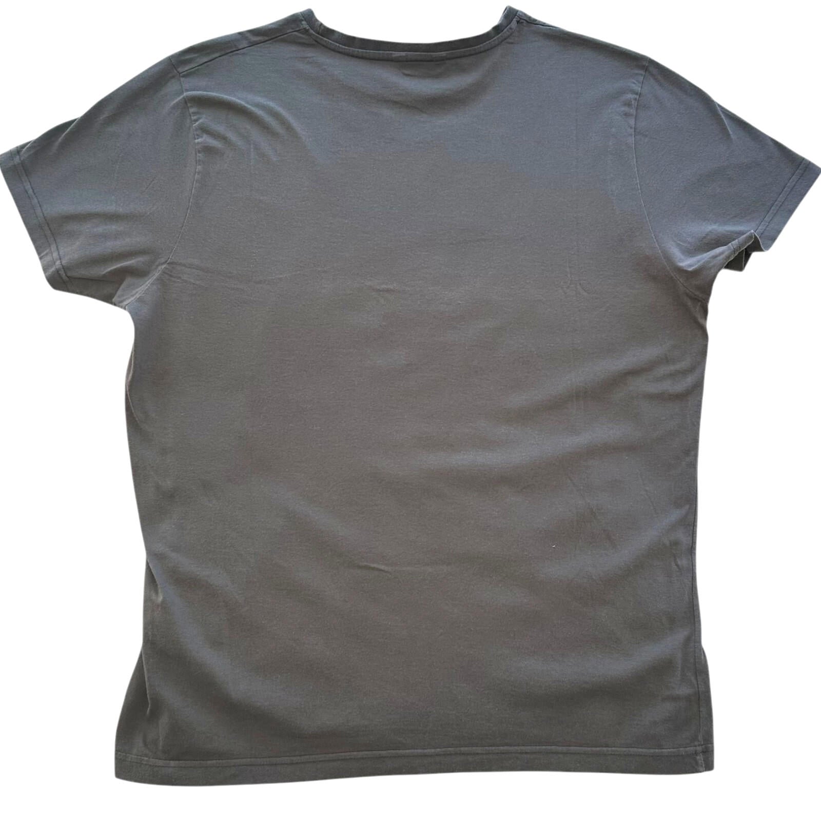 Sonneti T-Shirt Men's UK Size Large L Grey Graphic Print Crew Neck 100% Cotton