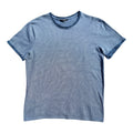 Peacocks T-Shirt Men's UK Size XL Blue Geometric Pattern Crew Neck Summer