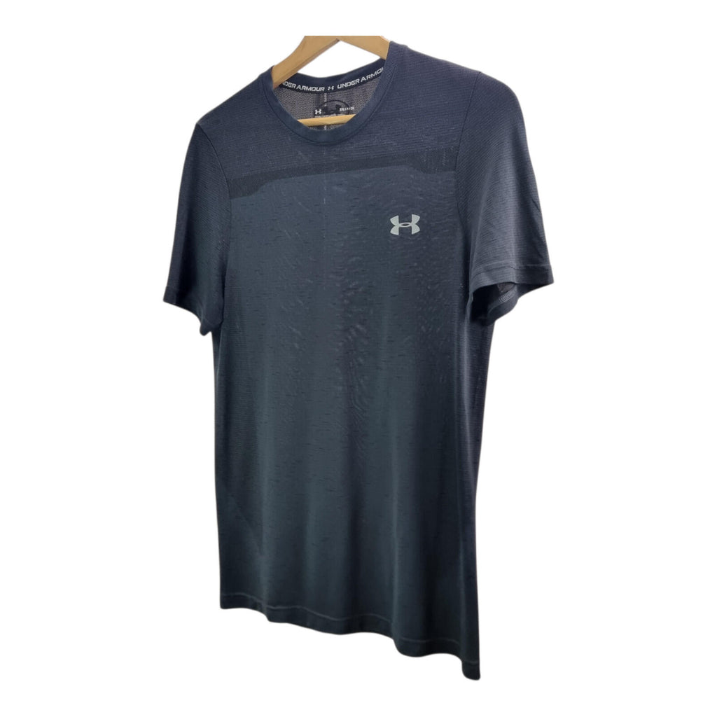 Under Armour T-Shirt Men's UK Size S Grey Vanish Seamless Short Sleeve Crew Neck