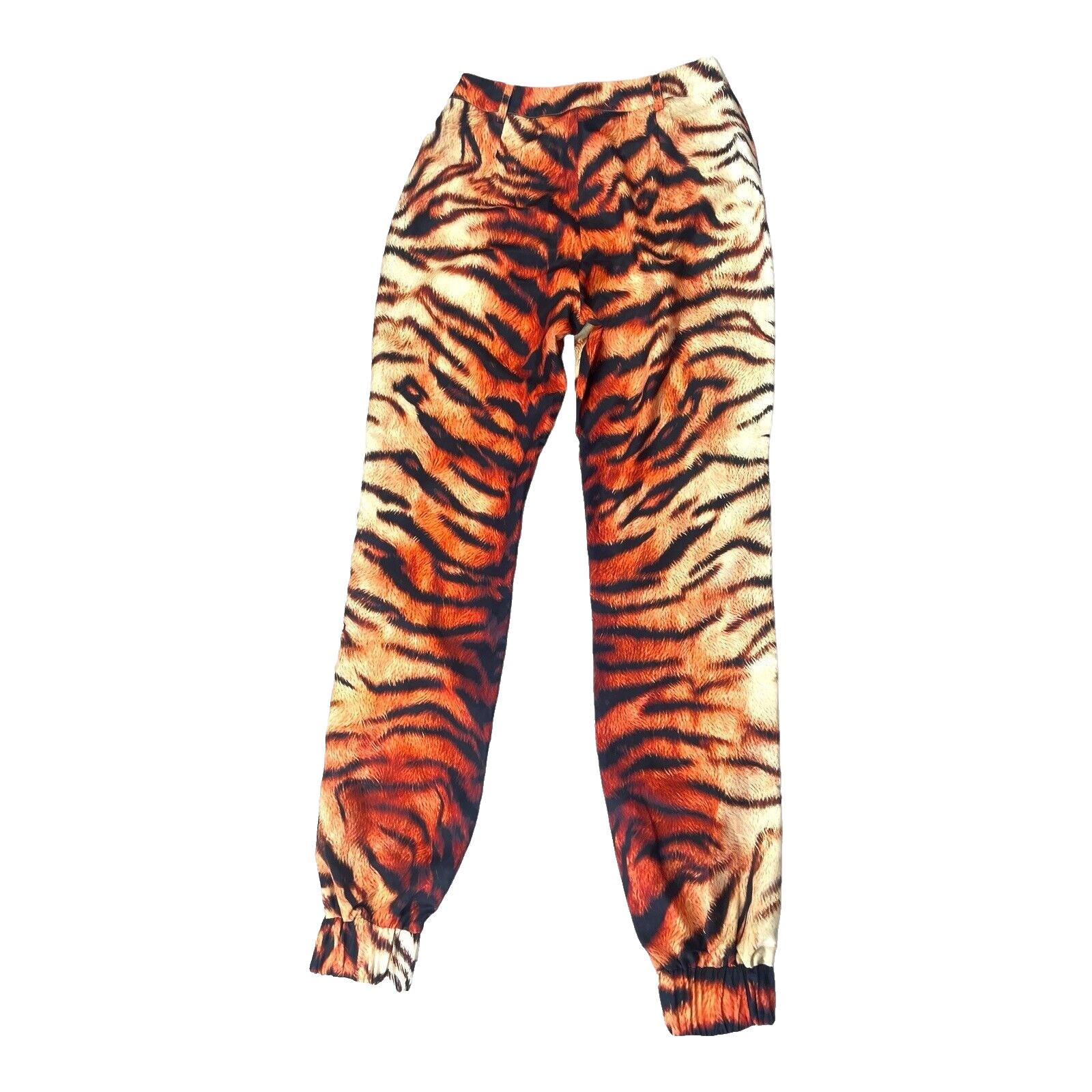 Pretty Little Thing Tiger Print Trousers Women’s UK Size 10