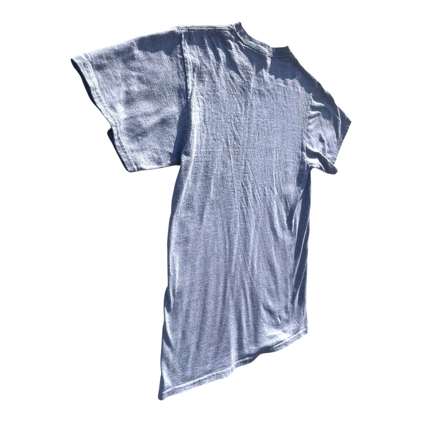 Ithaca Elite Basketball Club T-Shirt Men's Size S Grey Crew Neck Graphic Print