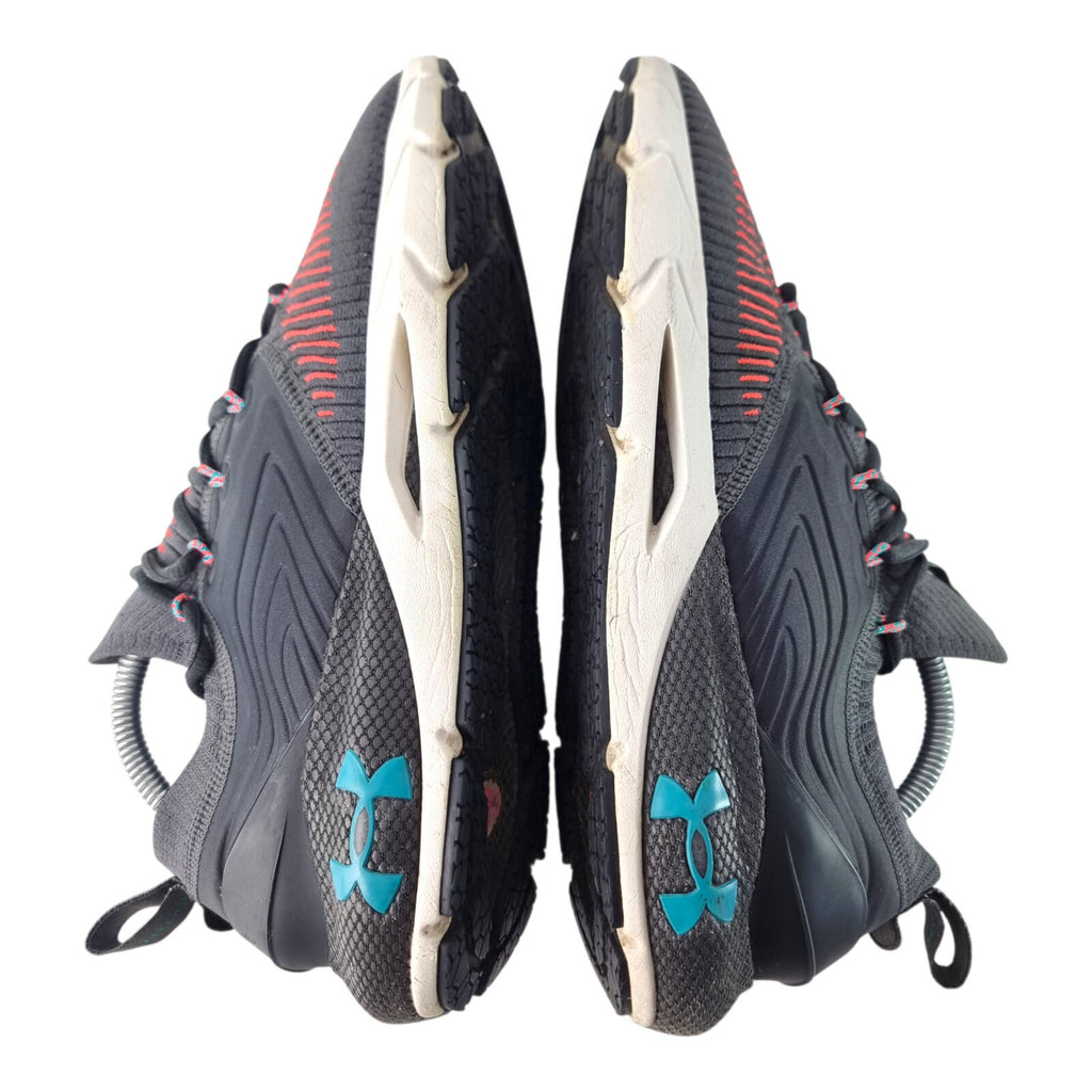Under Armour HOVR Phantom 2 Trainers Men's UK Size 8 Grey Red INKNT Breathable