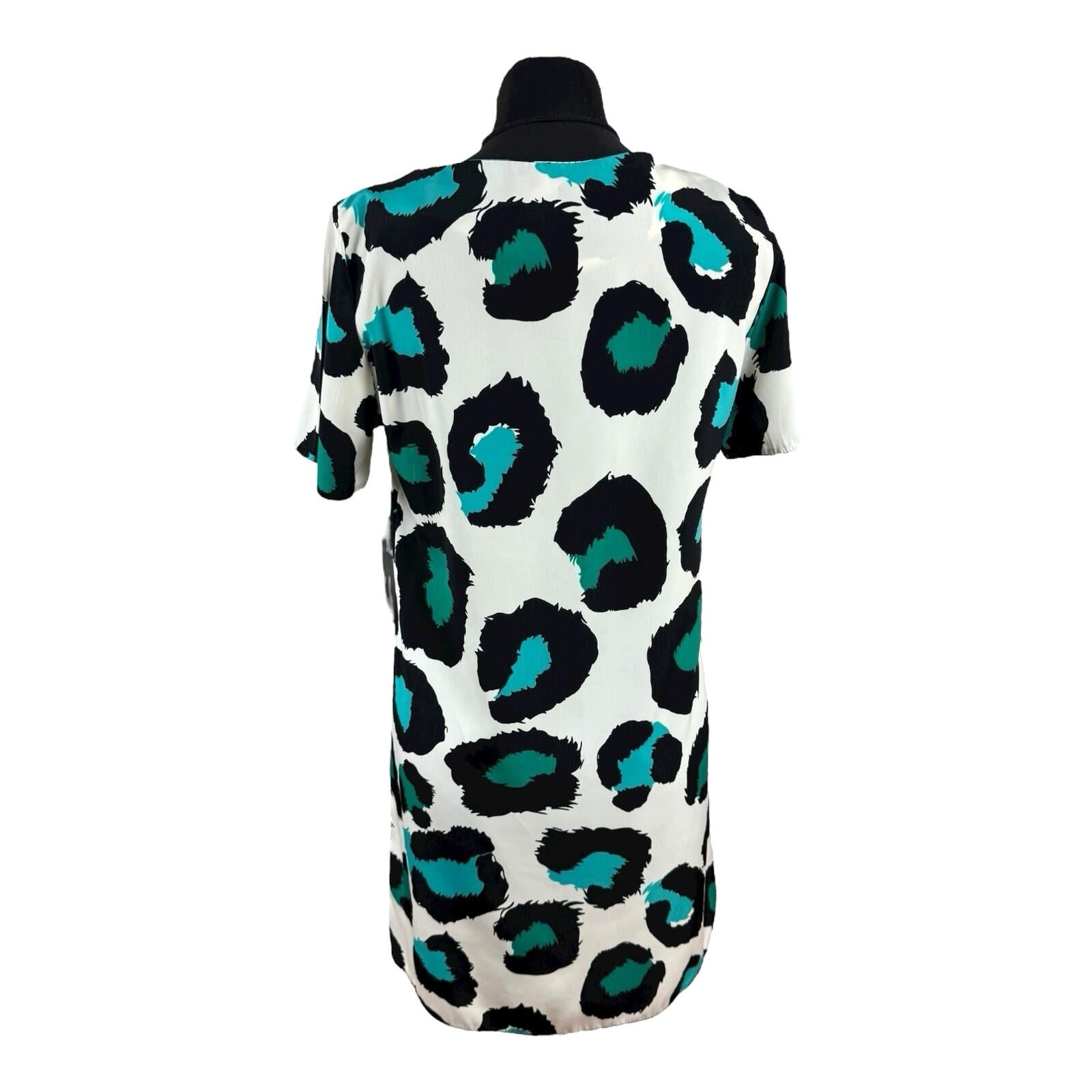 Zack London Mini Dress Leopard Print Lightweight Women’s UK Size 10