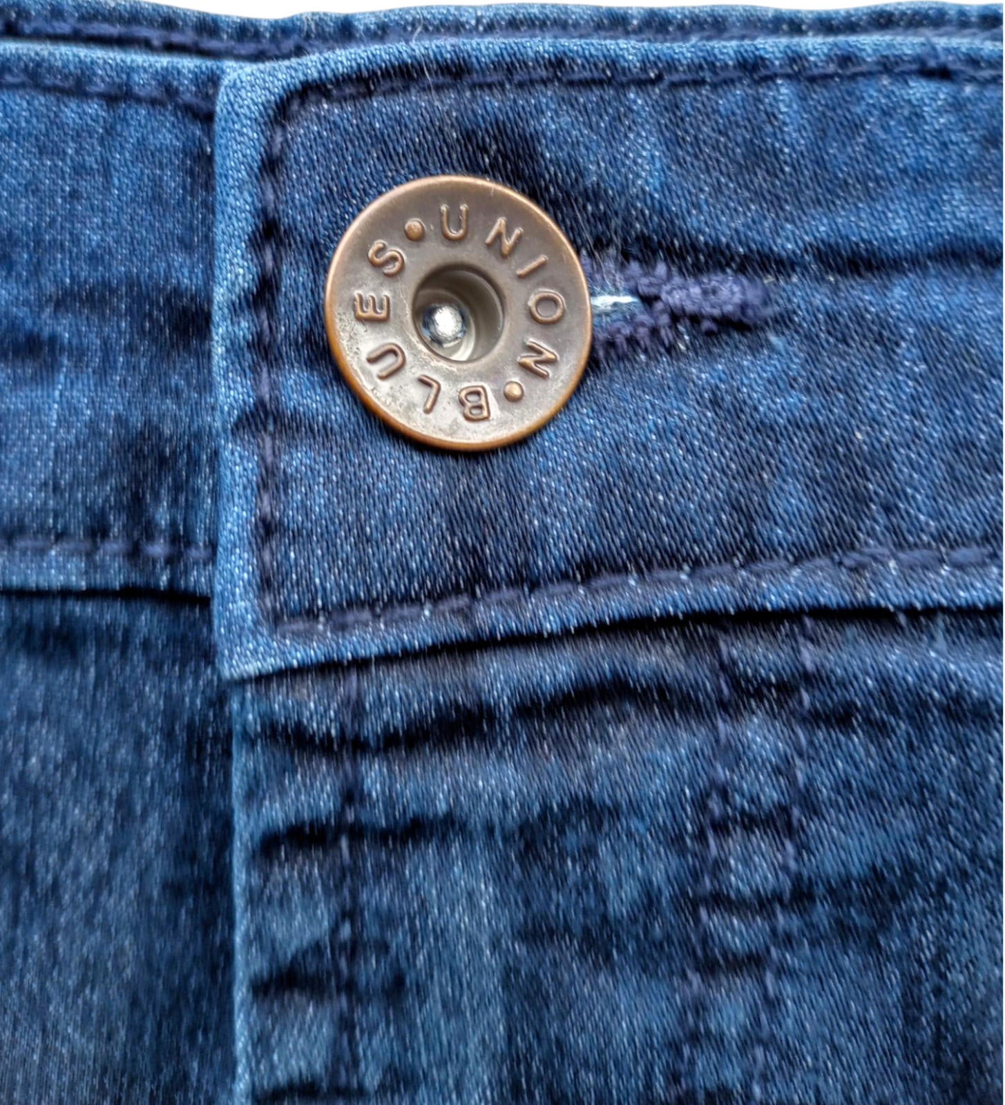 Blue Union Denim Jeans Navy Men's UK Size 46"W 31"L
