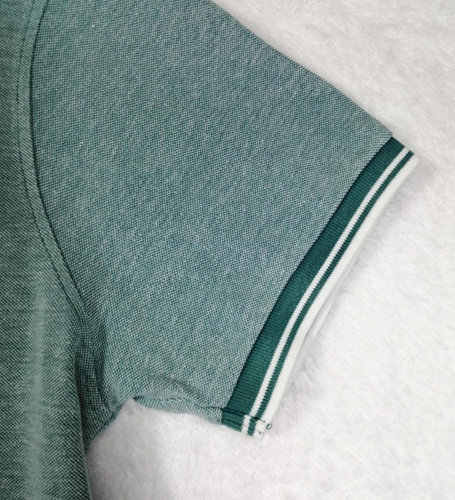 Cedarwood State Polo Shirt Men's Size 2XL Teal Blue Embroidered Logo 100% Cotton