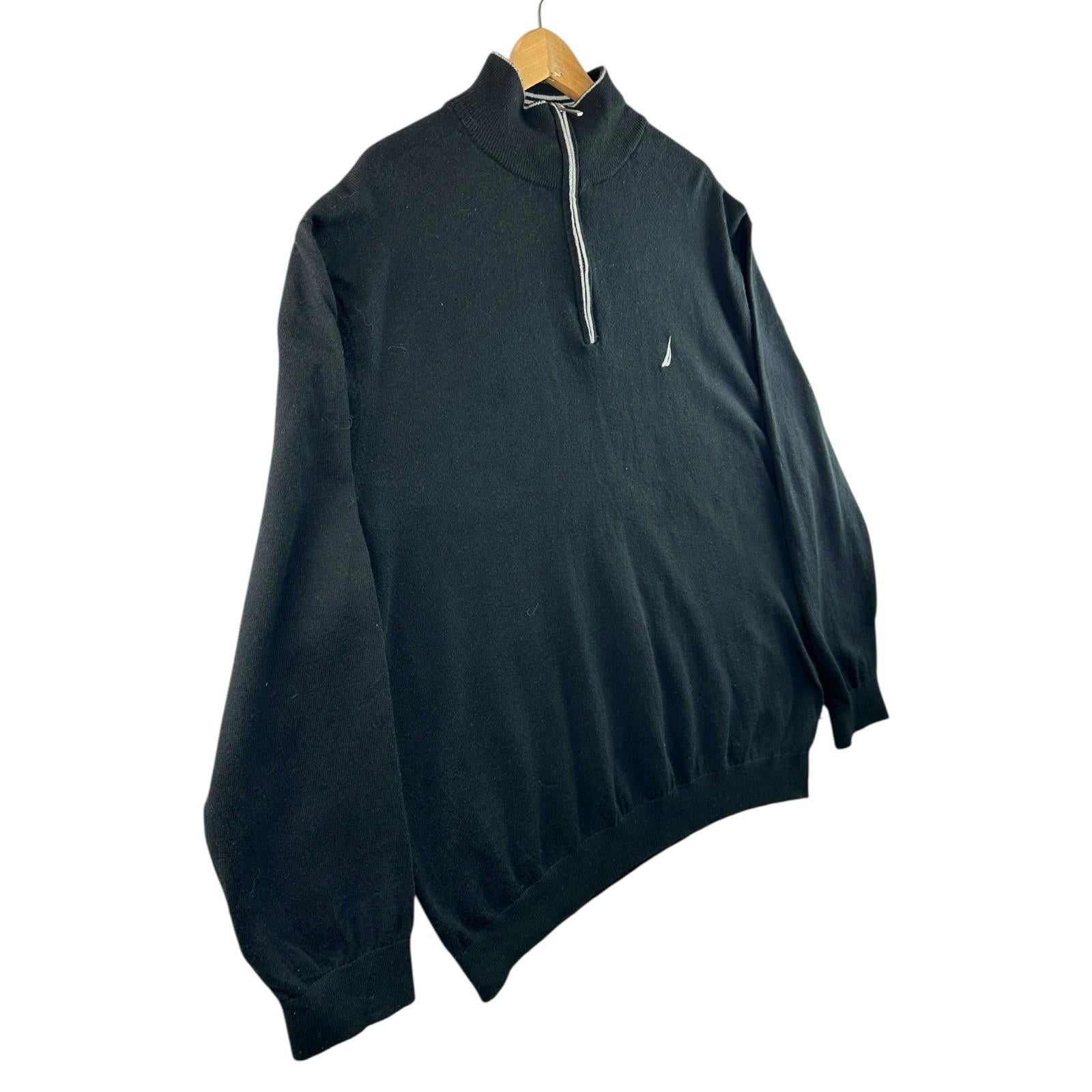 Nautica Jumper Men's UK Size 2XL Stand Up Collar Long Sleeve Embroidered Logo