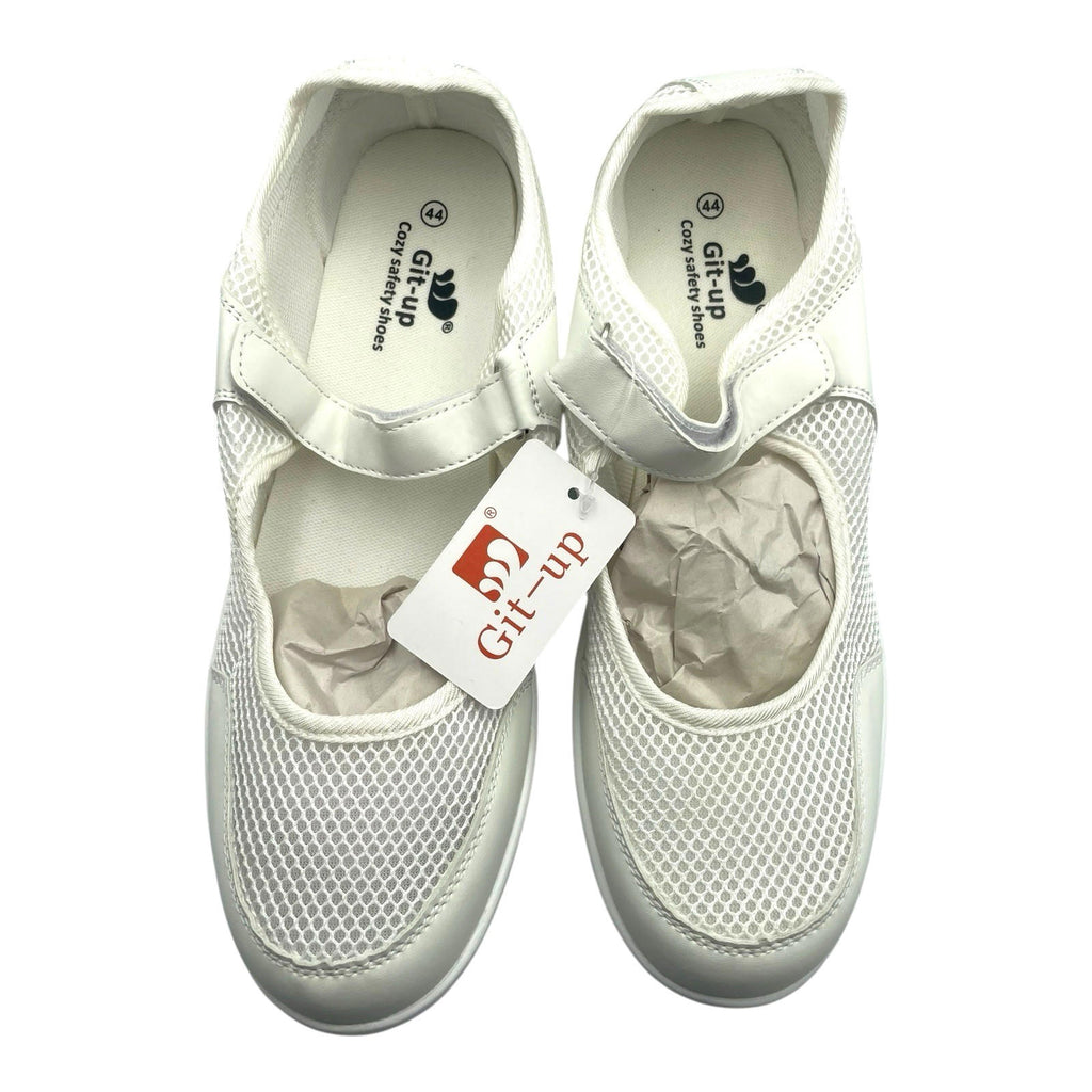Git Up White Nurse Shoes Adjustable Strap Women’s UK Size 9.5