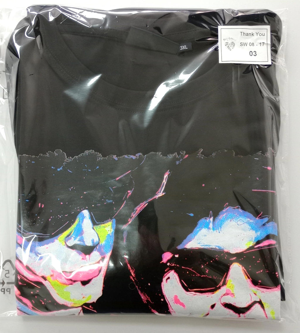 Blues Brothers Graphic Print T-Shirt Tall Men's UK Size 3XL Black 100% Cotton