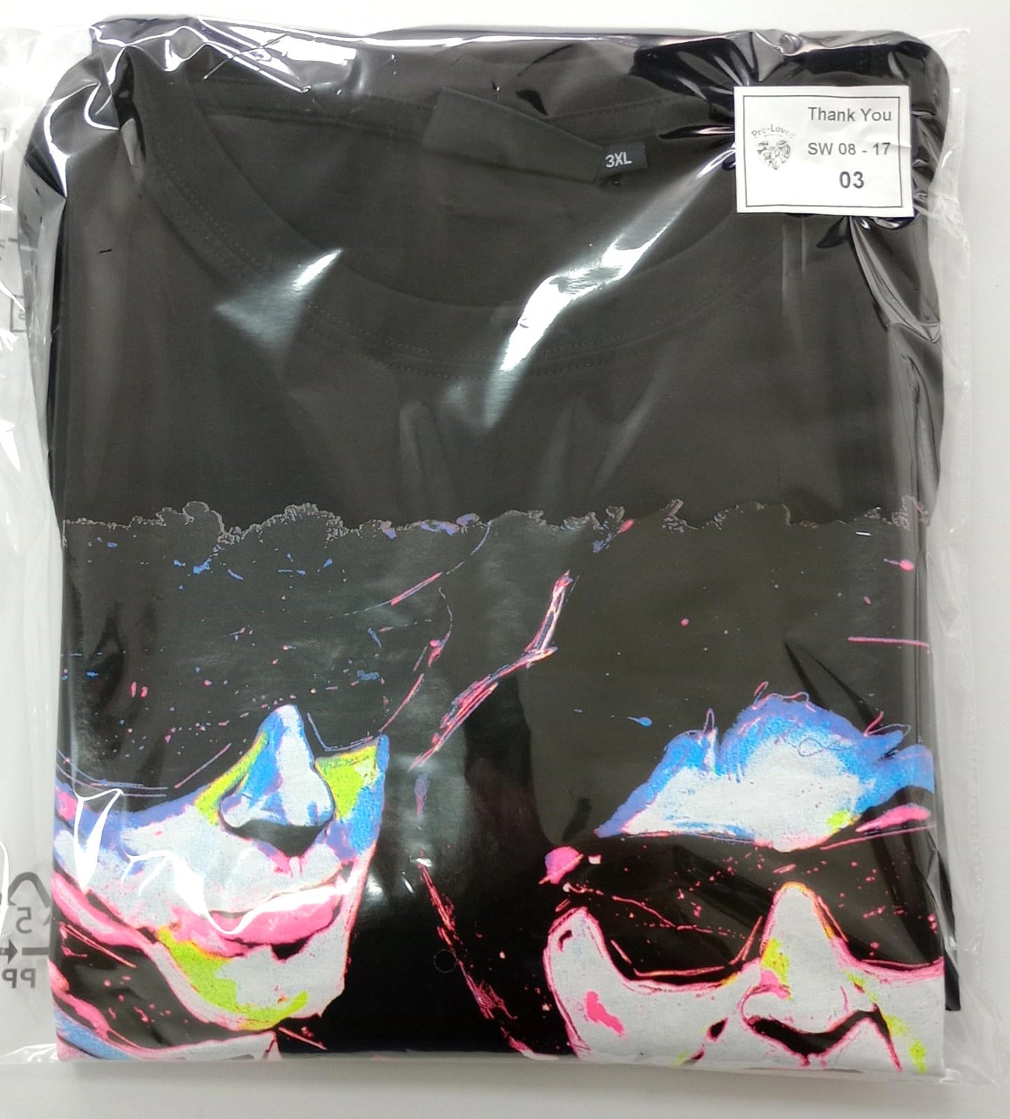 Blues Brothers Graphic Print T-Shirt Tall Men's UK Size 3XL Black 100% Cotton