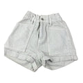 Pull & Bear Cream Denim Cargo Shorts Women’s UK Size S