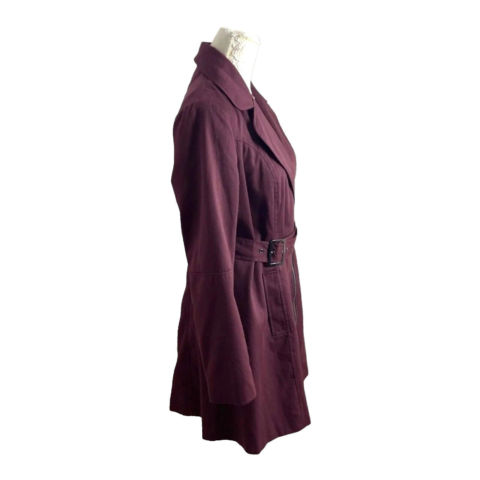 Atmosphere Fur Trim Coat Jacket Women's UK Size 10