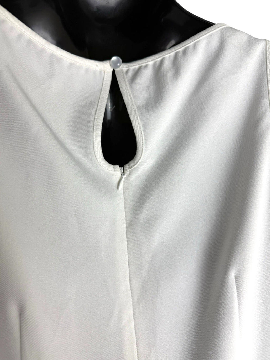 Pretty Little Thing White Romper Playsuit Vintage Look Women’s UK Size 8