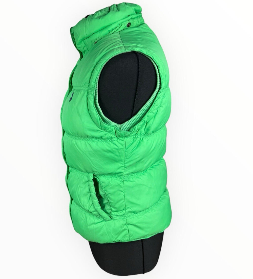 Jack Wills Padded Gilet Jacket Women’s UK Size 10 Sleeveless Bright Green