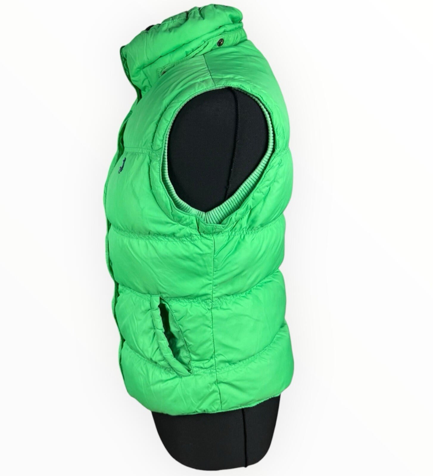 Jack Wills Padded Gilet Jacket Women’s UK Size 10 Sleeveless Bright Green