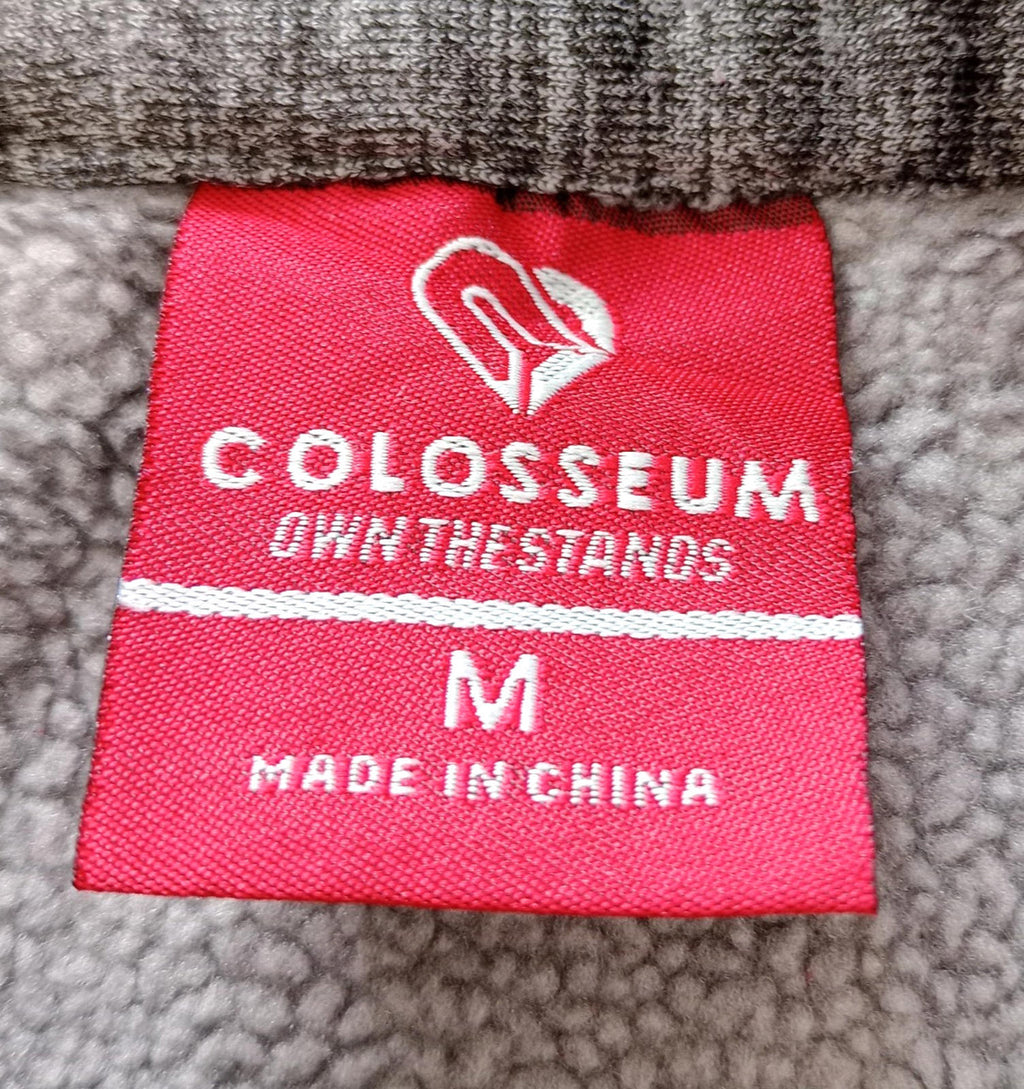 Colosseum New Mexico Hoodie Men's UK Size M Red Jersey Hooded Easy Care