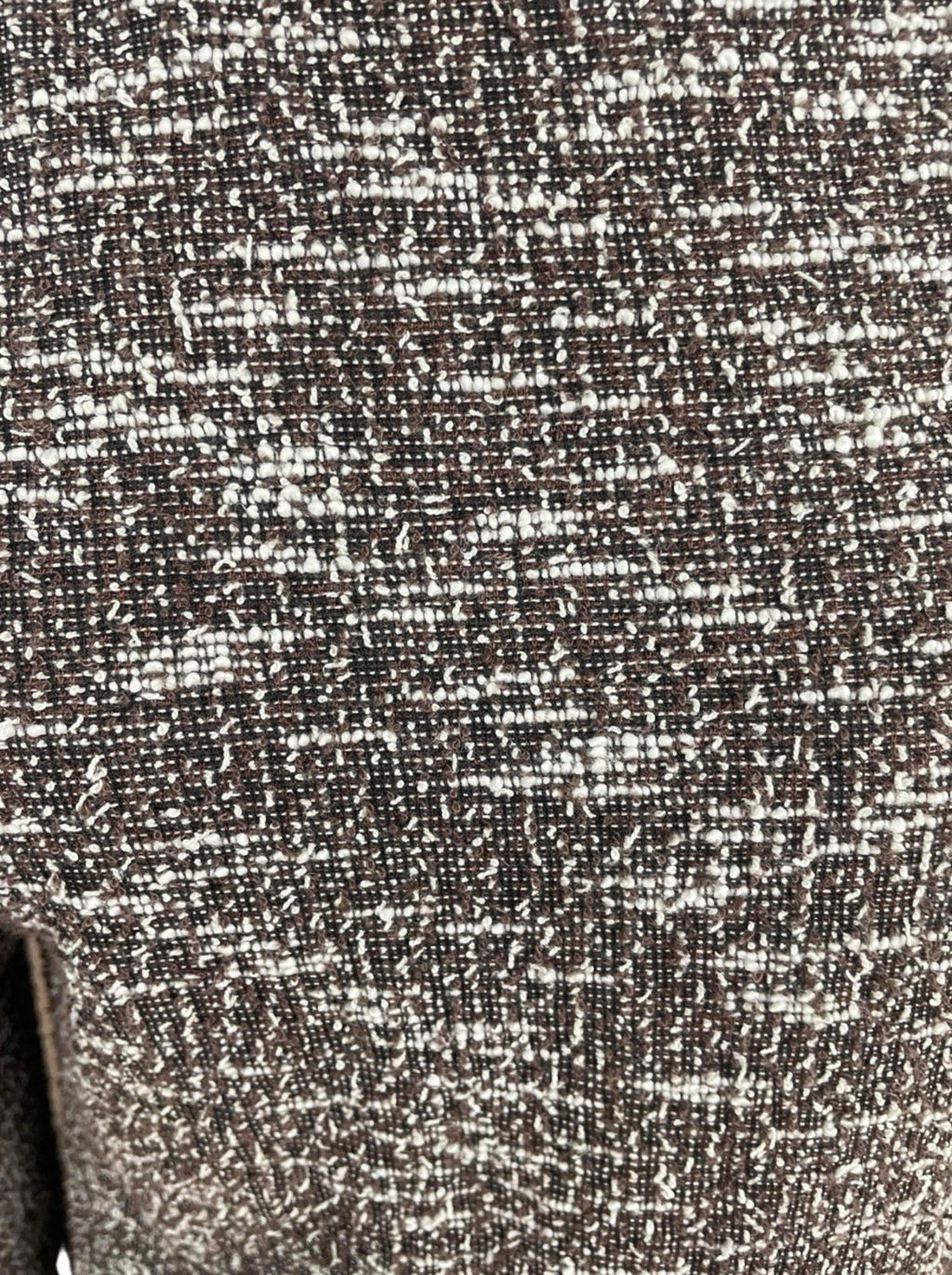 Brown Textured Mini Dress Pencil Long Sleeve Women’s UK Size 16