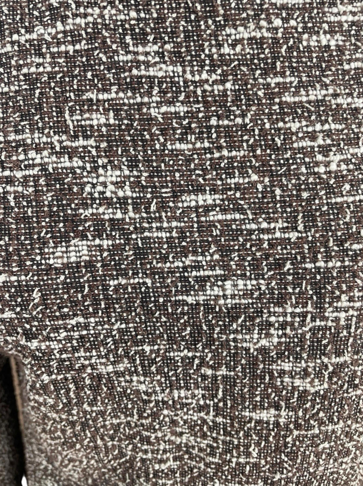Brown Textured Mini Dress Pencil Long Sleeve Women’s UK Size 16