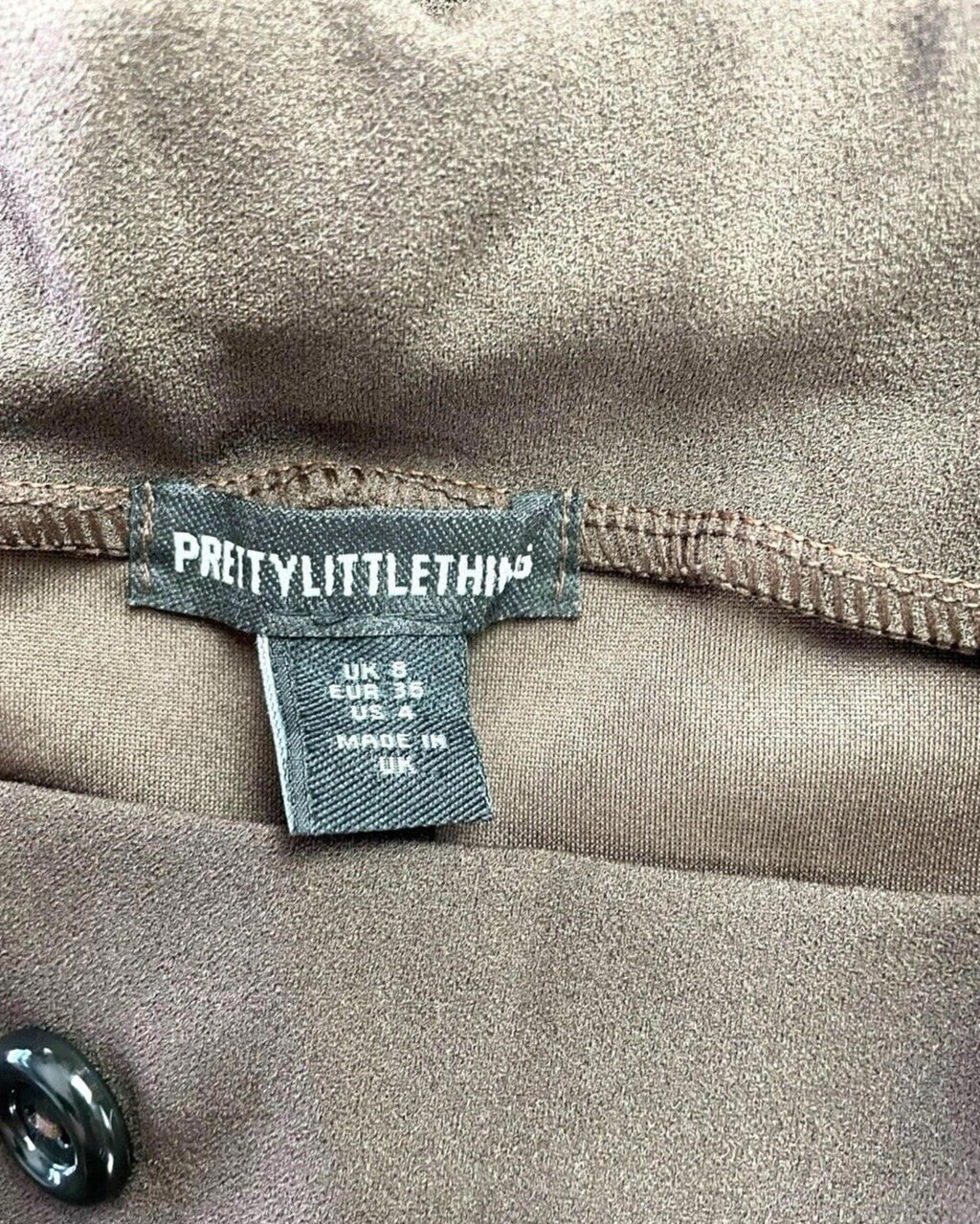 Pretty Little Thing Trousers Straight Leg High Waist Women’s UK Size 8