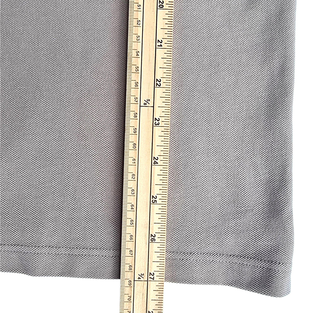 M&S Polo Shirt Men's UK Size L Beige Sand Short Sleeve 100% Cotton 41-43" Chest
