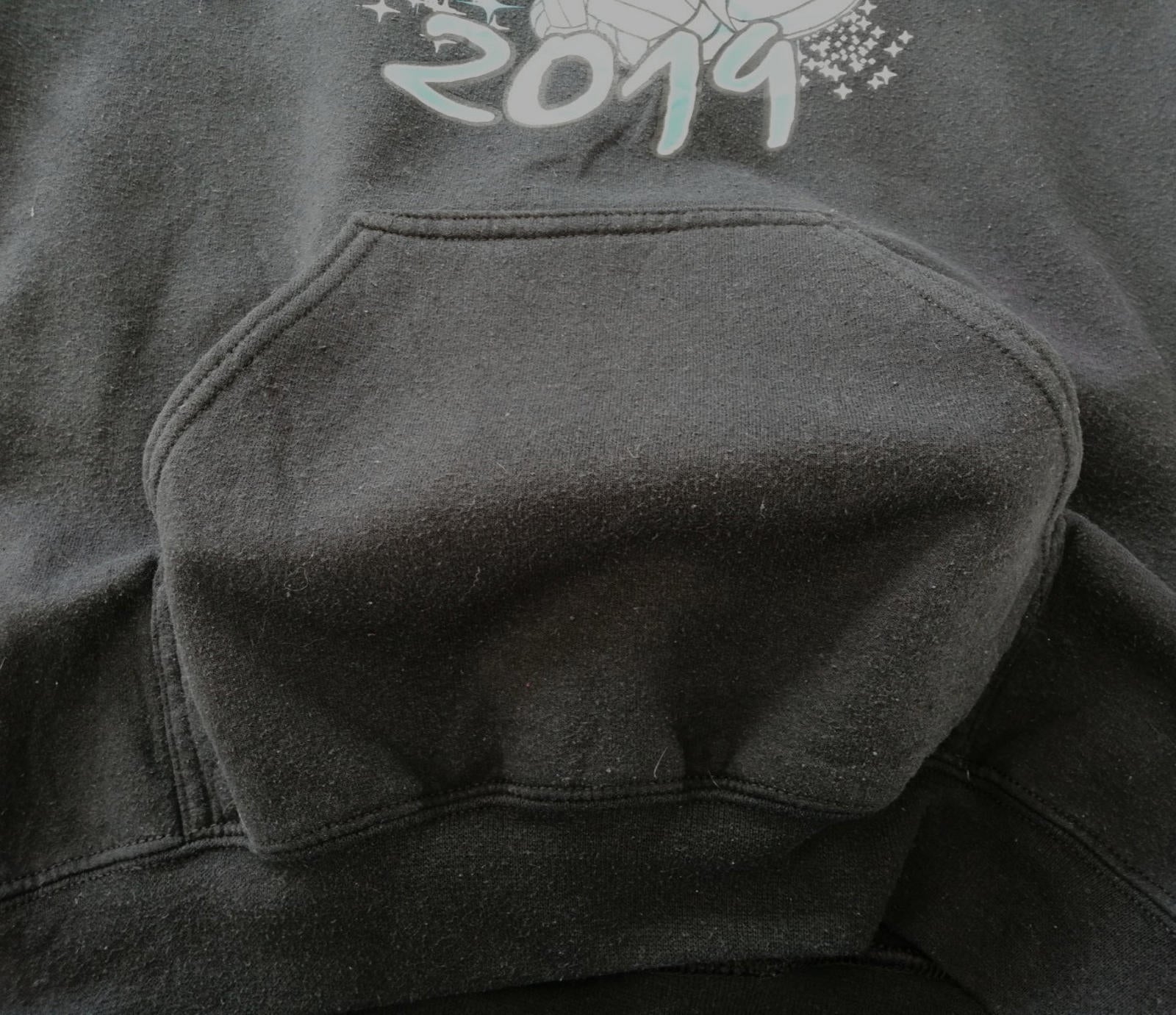 Volleyball Hoodie Women's Size S Graphic Print GCVC 2019 Sports Hooded Pockets