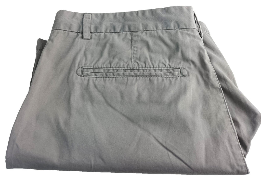 Next Chino Shorts Men's UK Size 38W Grey 100% Cotton Zip Front Pockets