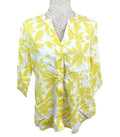 Marks & Spencer Blouse Floral Tunic Style 100% Cotton Women’s UK Size 12