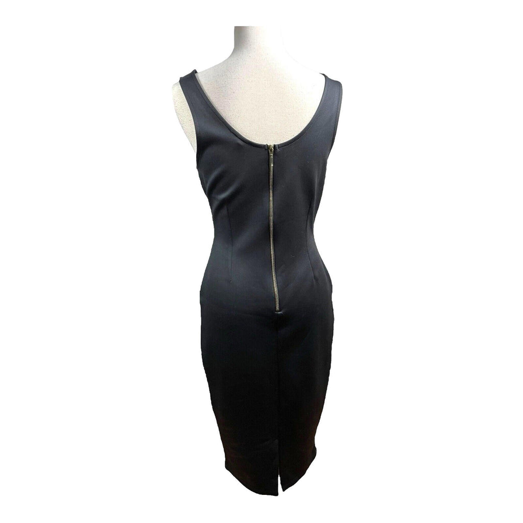 River Island Black Bodycon Dress Stretch Women’s UK Size 12