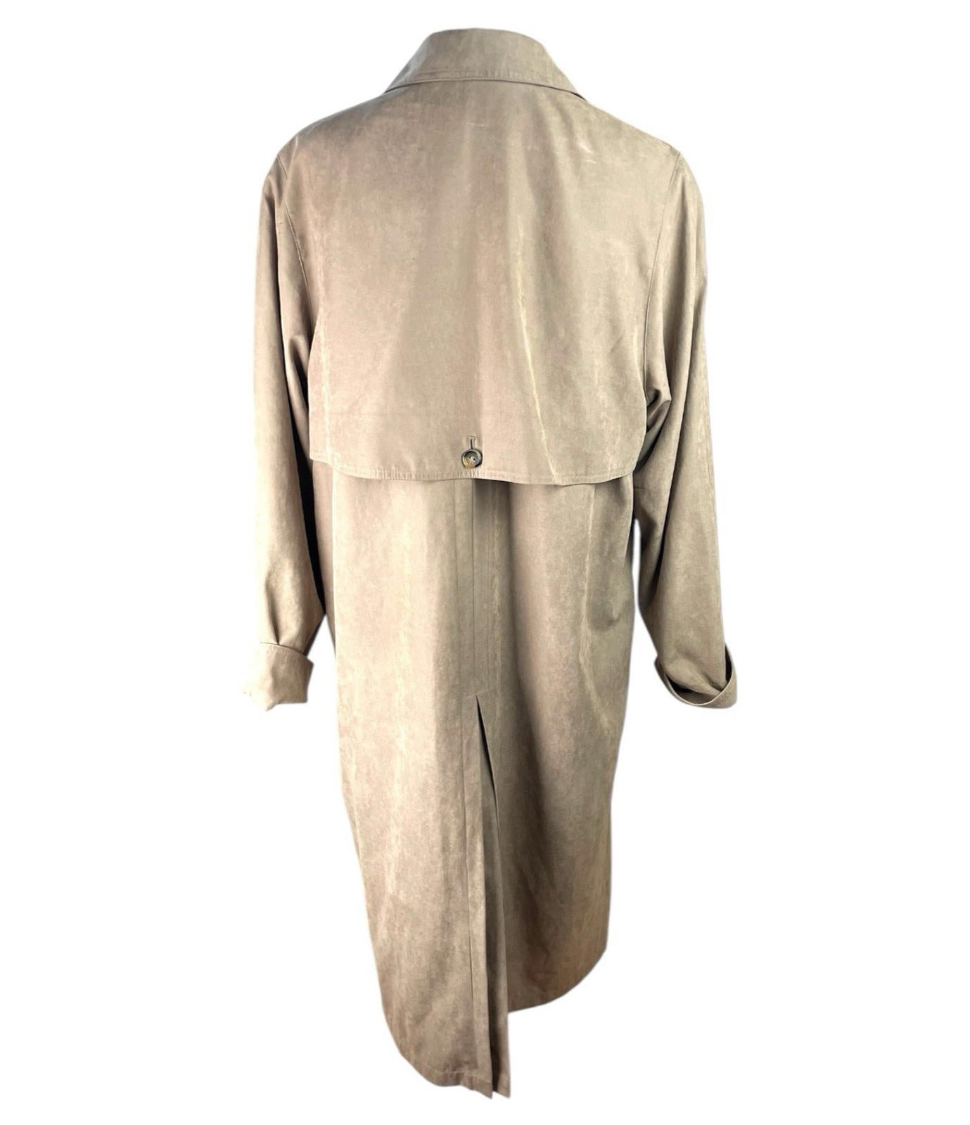 Berkertex Brown Vintage Soft Shell Trench Coat Women’s UK Size 14