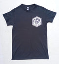 Boxing Ring Graphic Print T-Shirt Men's UK Size S Black Crew Neck 100% Cotton