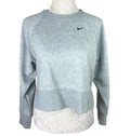 Nike Dri Fit Grey Jumper Jersey Sweater Relaxed Fit Women’s UK Size XS