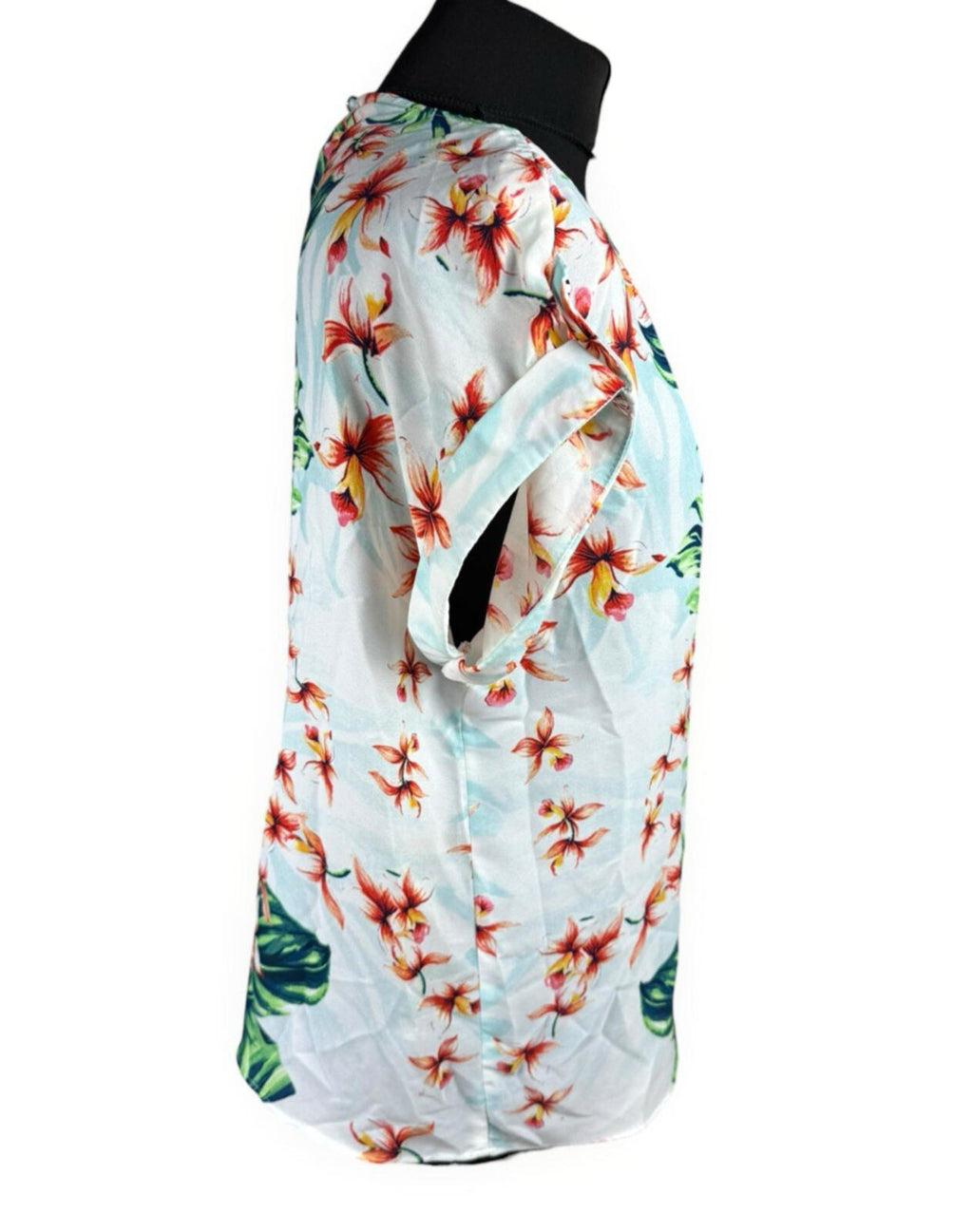 Millers T-Shirt Blouse Women’s UK Size 12 Botanical Print Short Sleeve Top