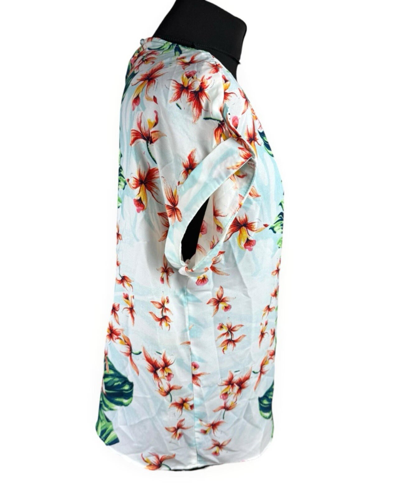 Millers T-Shirt Blouse Women’s UK Size 12 Botanical Print Short Sleeve Top