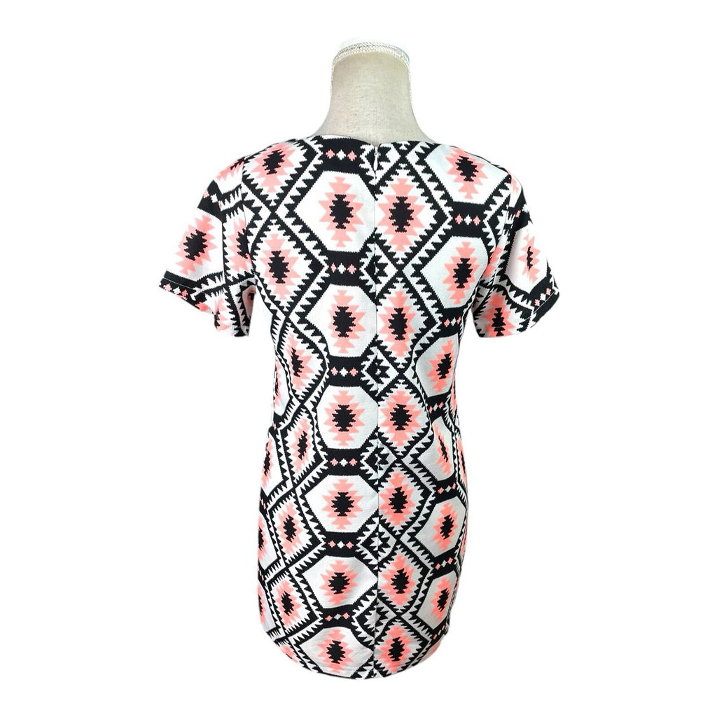 Cameo Rose Mini Dress Geometric Print Women’s UK Size 10