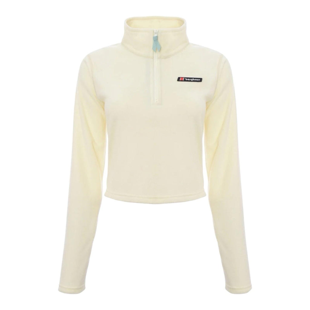 Berghaus Fleece Crop Top Prism Cream Women’s UK Size XS