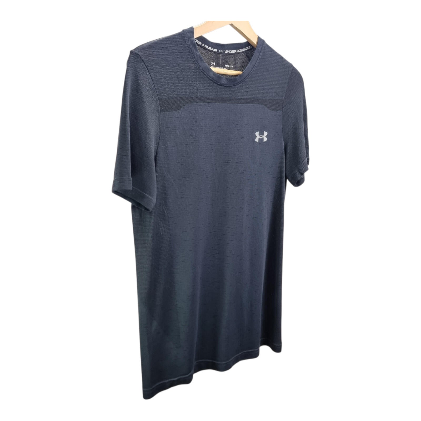 Under Armour T-Shirt Men's UK Size S Grey Vanish Seamless Short Sleeve Crew Neck